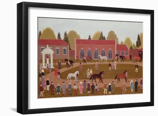 Racehorse Sales-Vincent Haddelsey-Framed Giclee Print