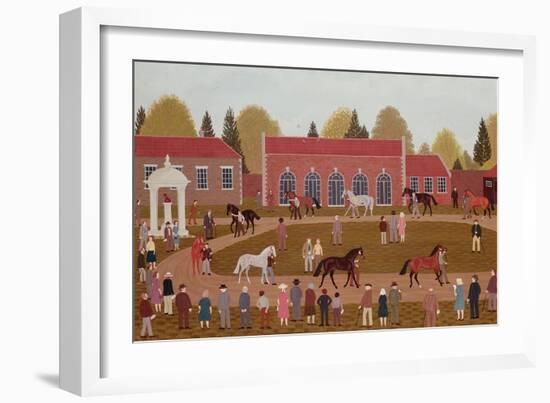 Racehorse Sales-Vincent Haddelsey-Framed Giclee Print