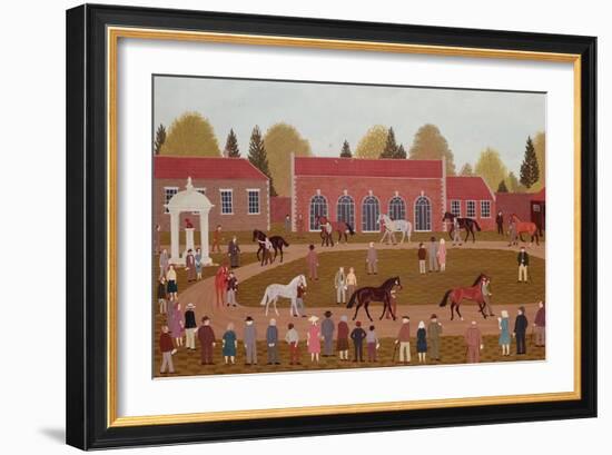 Racehorse Sales-Vincent Haddelsey-Framed Giclee Print