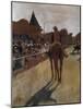 Racehorses at the Grandstand, c.1866-Edgar Degas-Mounted Giclee Print