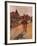 Racehorses in Front of the Tribunes-Edgar Degas-Framed Giclee Print