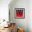 Racehorses - Red-Neil Helyard-Framed Giclee Print displayed on a wall