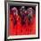 Racehorses - Red-Neil Helyard-Framed Giclee Print