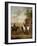 Racehorses with Jockeys Up by the Rubbing Down House on Newmarket Heath-John Wootton-Framed Giclee Print