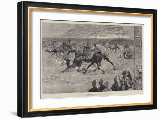 Races at Dongola before the Mudir-Joseph Nash-Framed Giclee Print