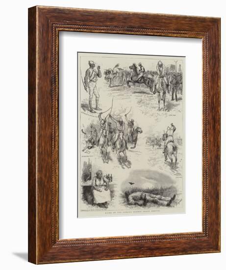 Races at the Jamaica Summer Grand Meeting-Godefroy Durand-Framed Giclee Print