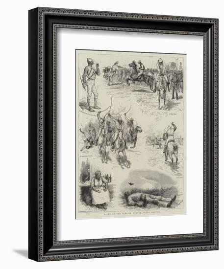 Races at the Jamaica Summer Grand Meeting-Godefroy Durand-Framed Giclee Print