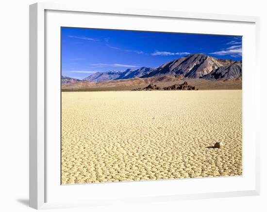 Racetrack and the Grandstand, Cottonwood Mountains, Death Valley National Park, CA-Bernard Friel-Framed Photographic Print