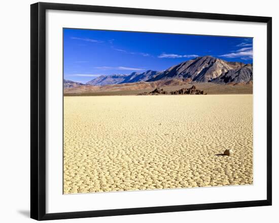 Racetrack and the Grandstand, Cottonwood Mountains, Death Valley National Park, CA-Bernard Friel-Framed Photographic Print