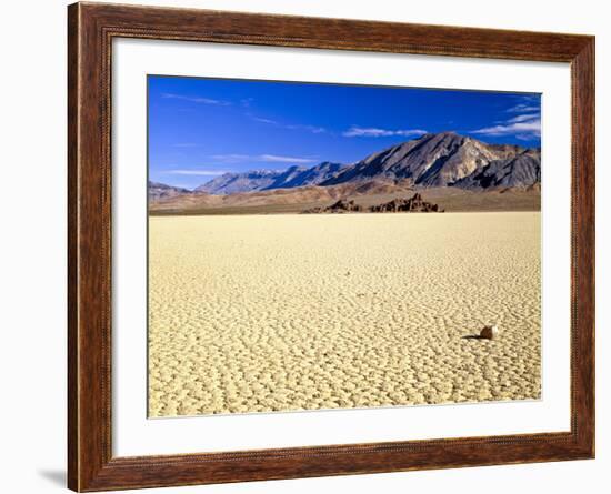 Racetrack and the Grandstand, Cottonwood Mountains, Death Valley National Park, CA-Bernard Friel-Framed Photographic Print