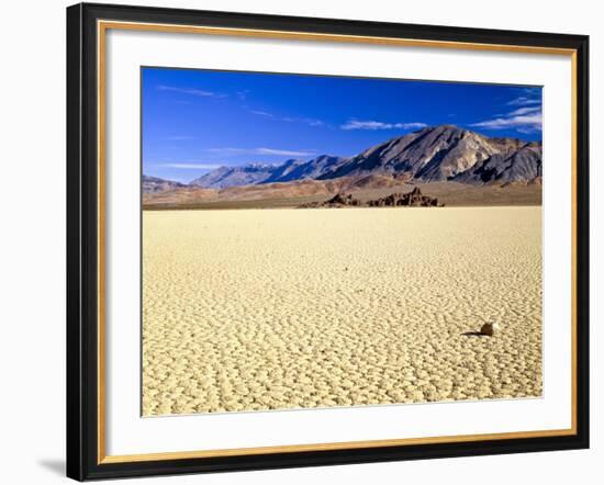 Racetrack and the Grandstand, Cottonwood Mountains, Death Valley National Park, CA-Bernard Friel-Framed Photographic Print