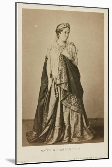 Rachel as Phèdre, Mid of the 19th C-null-Mounted Giclee Print