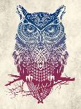 Warrior Owl-Rachel Caldwell-Art Print