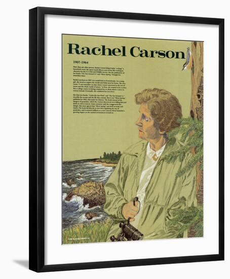 Rachel Carson--Framed Art Print