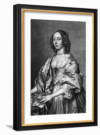 Rachel Ctss Middlesex-Sir Anthony Van Dyck-Framed Art Print