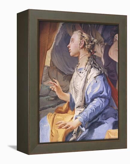 Rachel Hiding Idols-Giambattista Tiepolo-Framed Premier Image Canvas