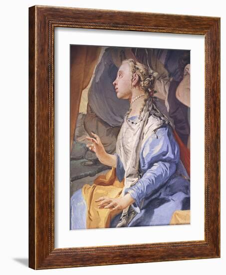 Rachel Hiding Idols-Giambattista Tiepolo-Framed Giclee Print