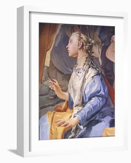 Rachel Hiding Idols-Giambattista Tiepolo-Framed Giclee Print