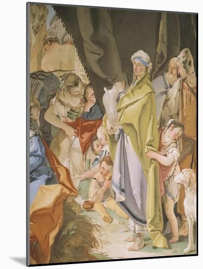 Rachel Hiding Idols-Giambattista Tiepolo-Mounted Giclee Print