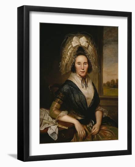 Rachel Leeds Kerr, 1790 (Oil on Canvas)-Charles Willson Peale-Framed Giclee Print