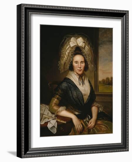 Rachel Leeds Kerr, 1790 (Oil on Canvas)-Charles Willson Peale-Framed Giclee Print