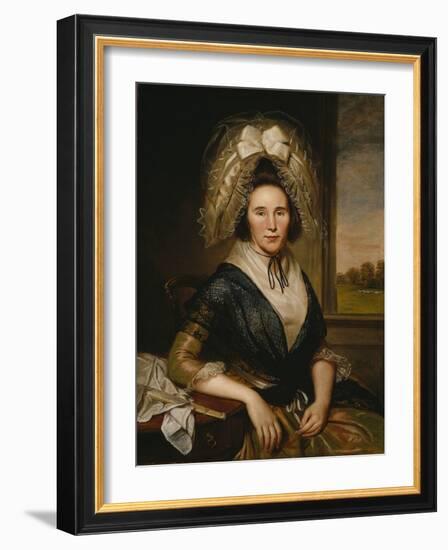 Rachel Leeds Kerr, 1790 (Oil on Canvas)-Charles Willson Peale-Framed Giclee Print