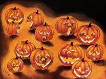 Pumpkin Smiles - Jack & Jill-Rachel Owings-Framed Premier Image Canvas