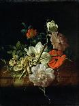 Still Life with Flowers and Butterfly-Rachel Ruysch-Giclee Print