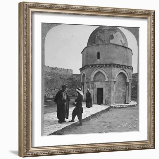 'Rachel's Tomb near Bethlehem', c1900-Unknown-Framed Photographic Print