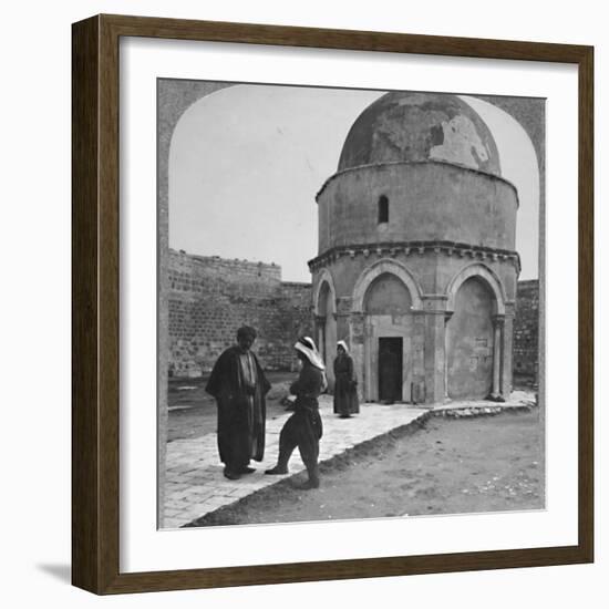 'Rachel's Tomb near Bethlehem', c1900-Unknown-Framed Photographic Print