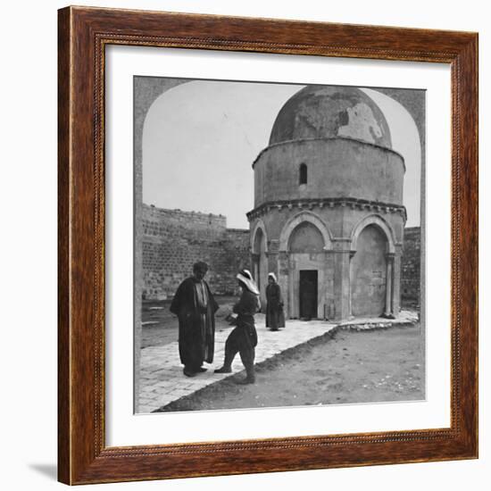 'Rachel's Tomb near Bethlehem', c1900-Unknown-Framed Photographic Print