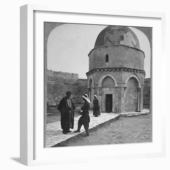 'Rachel's Tomb near Bethlehem', c1900-Unknown-Framed Photographic Print