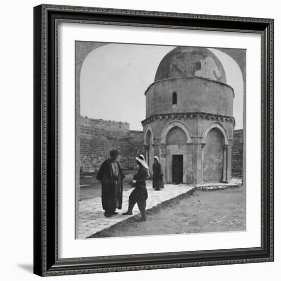 'Rachel's Tomb near Bethlehem', c1900-Unknown-Framed Photographic Print