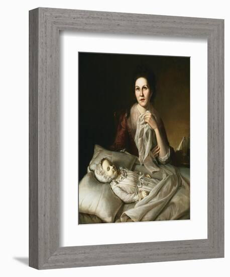 Rachel Weeping, 1818 (Oil on Canvas)-Charles Willson Peale-Framed Giclee Print