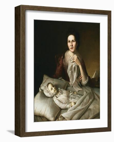 Rachel Weeping, 1818 (Oil on Canvas)-Charles Willson Peale-Framed Giclee Print