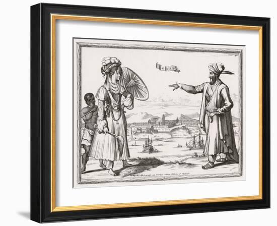 Racial, India, Goa Couple-Carel Allard-Framed Art Print