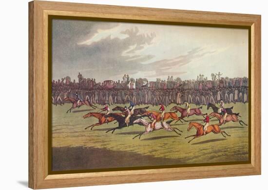 'Racing', c19th century-John Clarke-Framed Premier Image Canvas