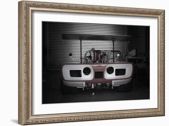 Racing Garage-NaxArt-Framed Photo