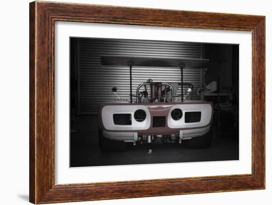 Racing Garage-NaxArt-Framed Photo