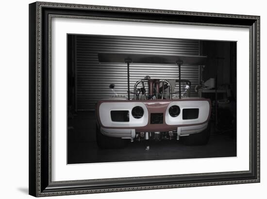 Racing Garage-NaxArt-Framed Photo