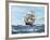 Racing Home - The 'Cutty Sark'-Montague Dawson-Framed Giclee Print