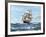 Racing Home - The 'Cutty Sark'-Montague Dawson-Framed Giclee Print