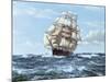 Racing Home - The 'Cutty Sark'-Montague Dawson-Mounted Giclee Print