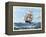 Racing Home, The Cutty Sark-Montague Dawson-Framed Stretched Canvas