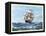 Racing Home, The Cutty Sark-Montague Dawson-Framed Stretched Canvas