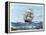 Racing Home, The Cutty Sark-Montague Dawson-Framed Stretched Canvas