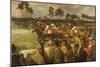 Racing, Hoppe-Garden, Berlin School, circa 1900-null-Mounted Giclee Print