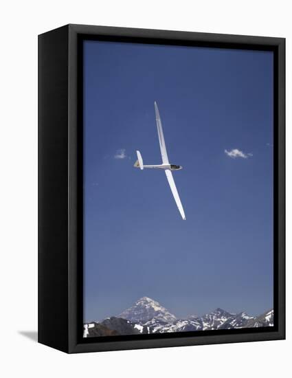 Racing in Fai World Sailplane Grand Prix, Andes Mountains, Chile-David Wall-Framed Premier Image Canvas