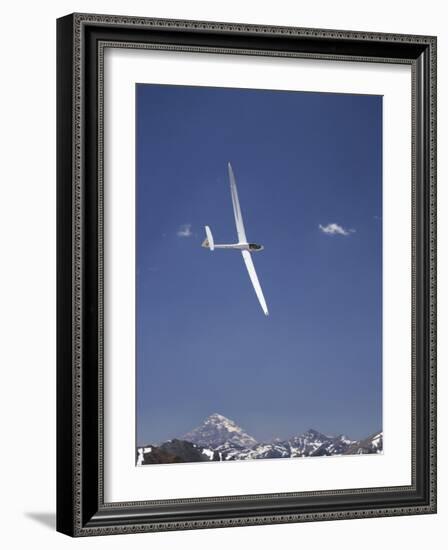 Racing in Fai World Sailplane Grand Prix, Andes Mountains, Chile-David Wall-Framed Photographic Print