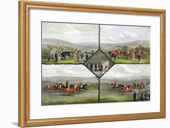 Racing Incidents-William Joseph Shayer-Framed Giclee Print